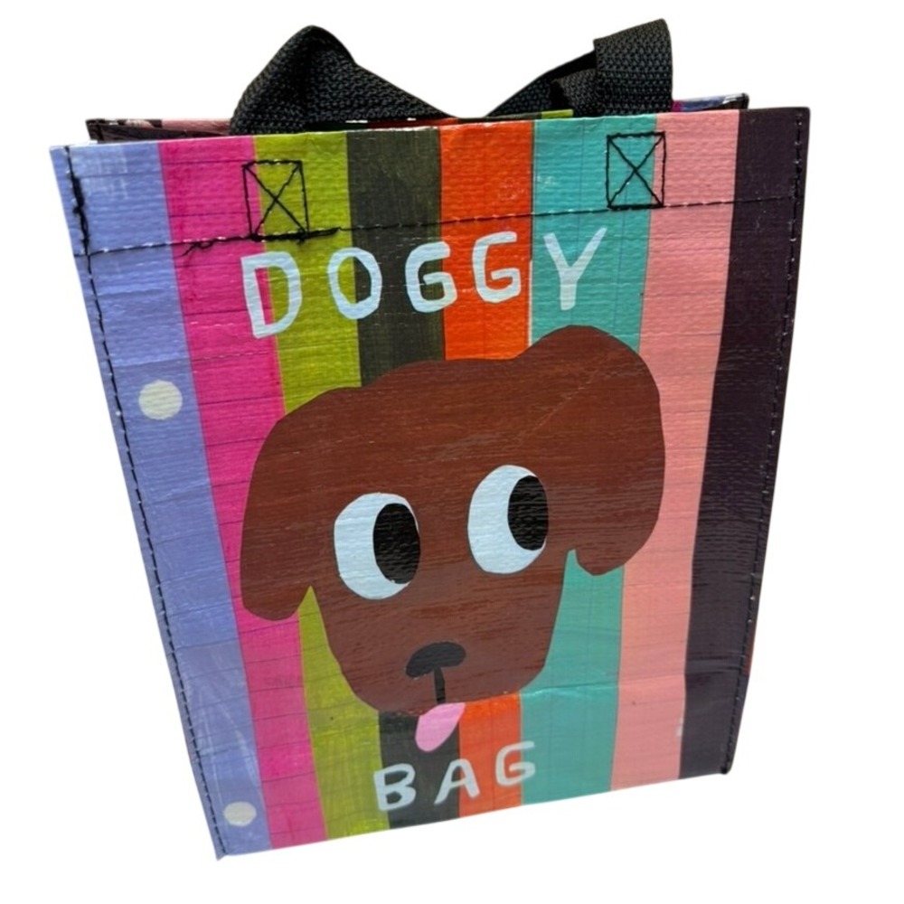 Blue Q, Handy Tote "Doggy Bag" Small Reusable Tote Bag